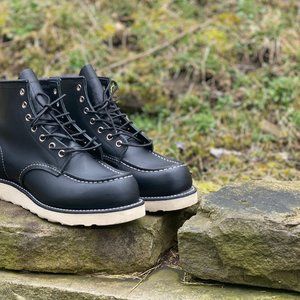 Red Wing Heritage Leather Moc Toe 9075 Size 8